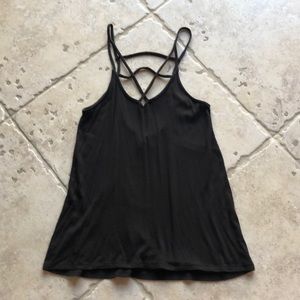 Hollister Ribbed Strappy Tank Top